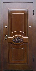 Двери металлические МДФ филёнчатый